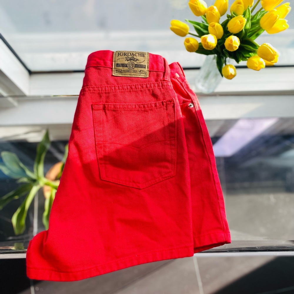 Jordache Red Vintage Red Shorts 13/14